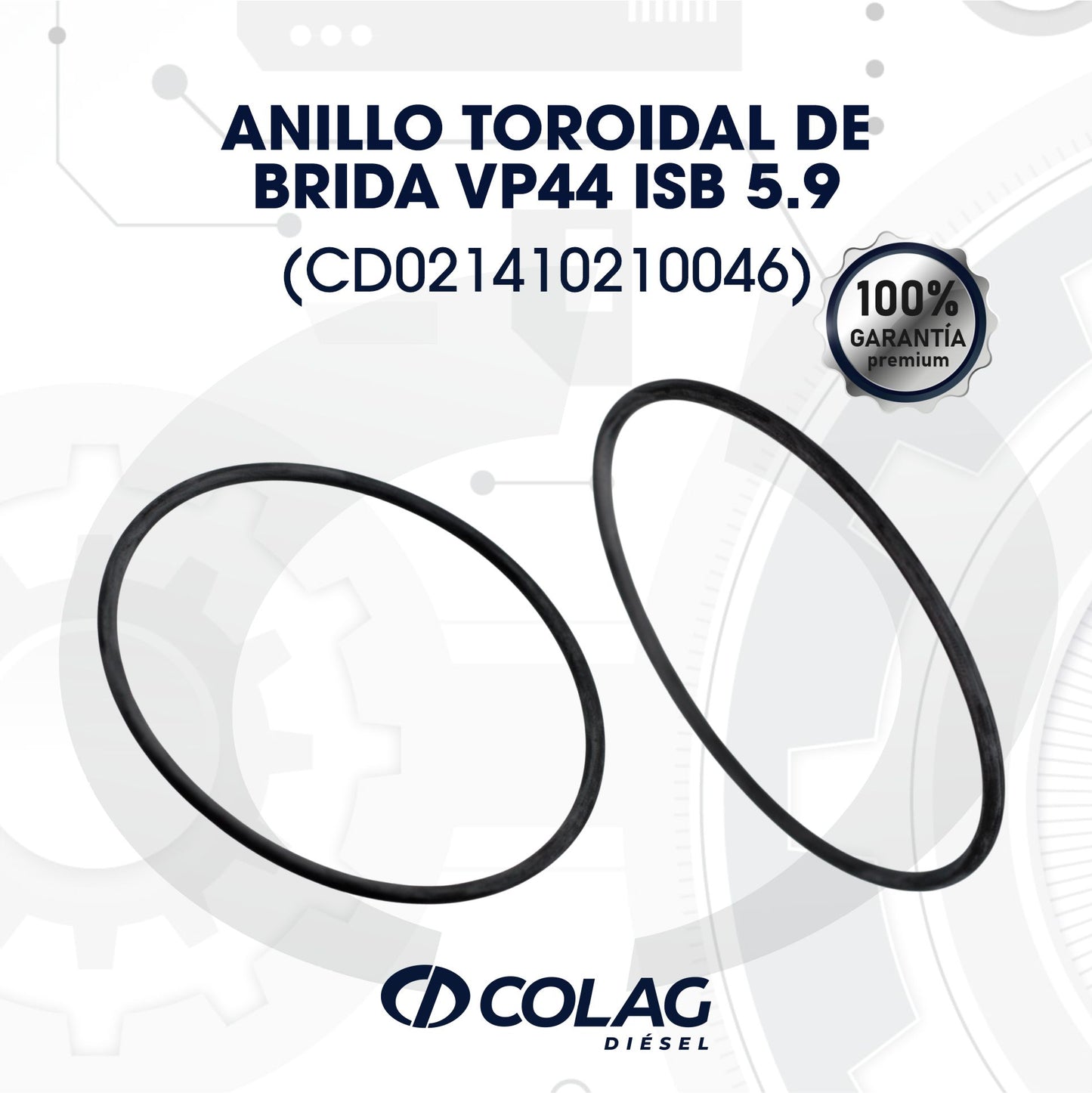 ANILLO TOROIDAL DE BRIDA VP44 ISB 5.9