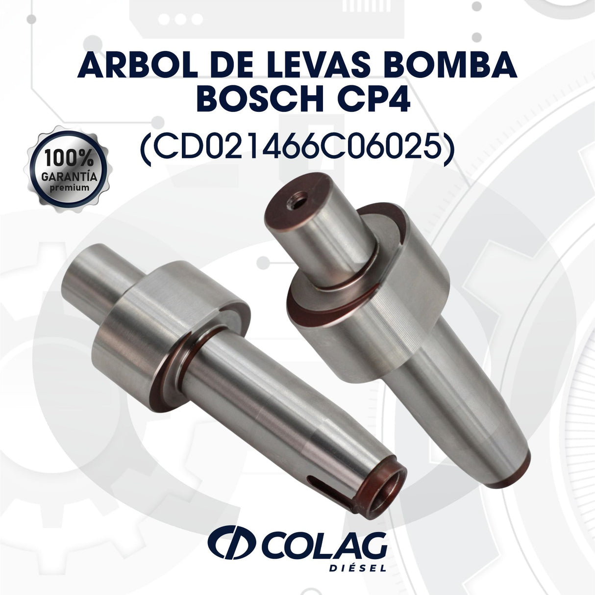 ARBOL DE LEVAS BOMBA BOSCH CP4