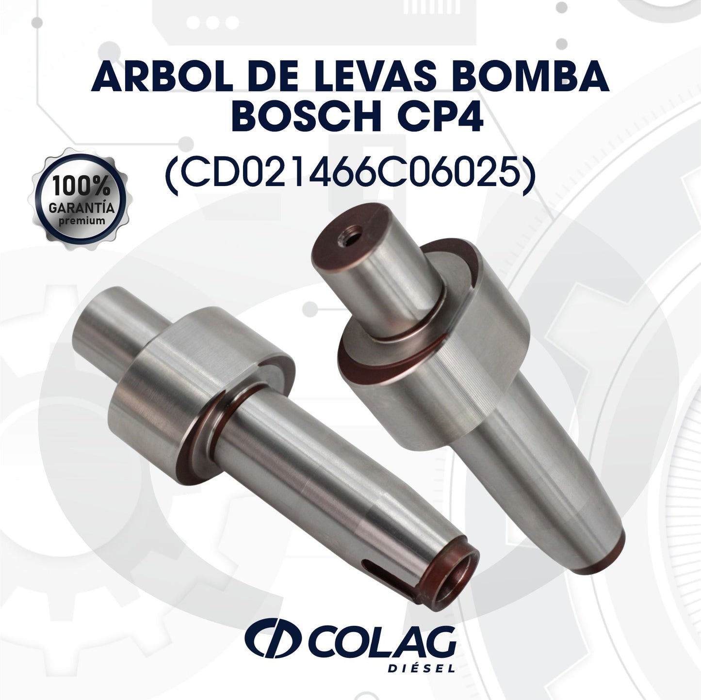 ARBOL DE LEVAS BOMBA BOSCH CP4