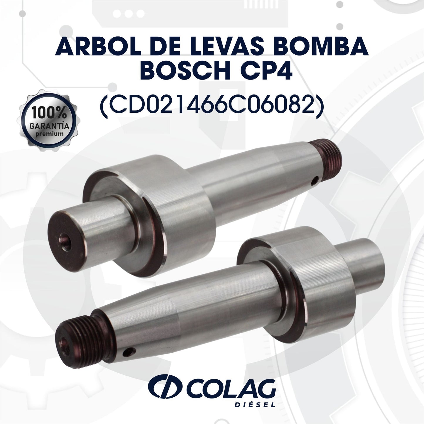 ARBOL DE LEVAS BOMBA BOSCH CP4