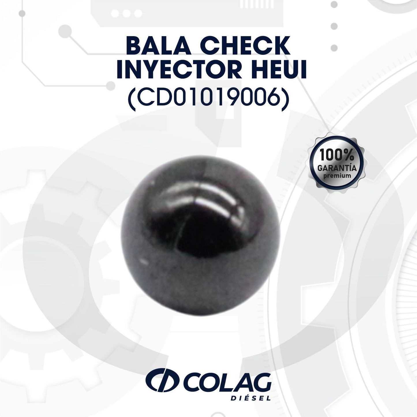 BALA CHECK INYECTOR HEUI