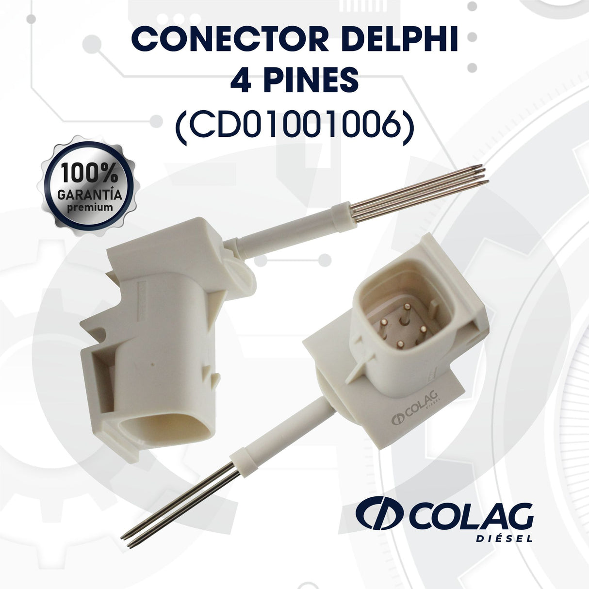CONECTOR DELPHI 4 PINES