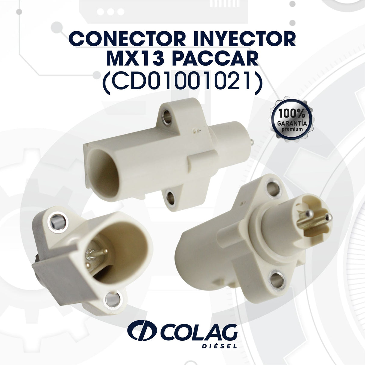 CONECTOR INYECTOR MX13 PACCAR