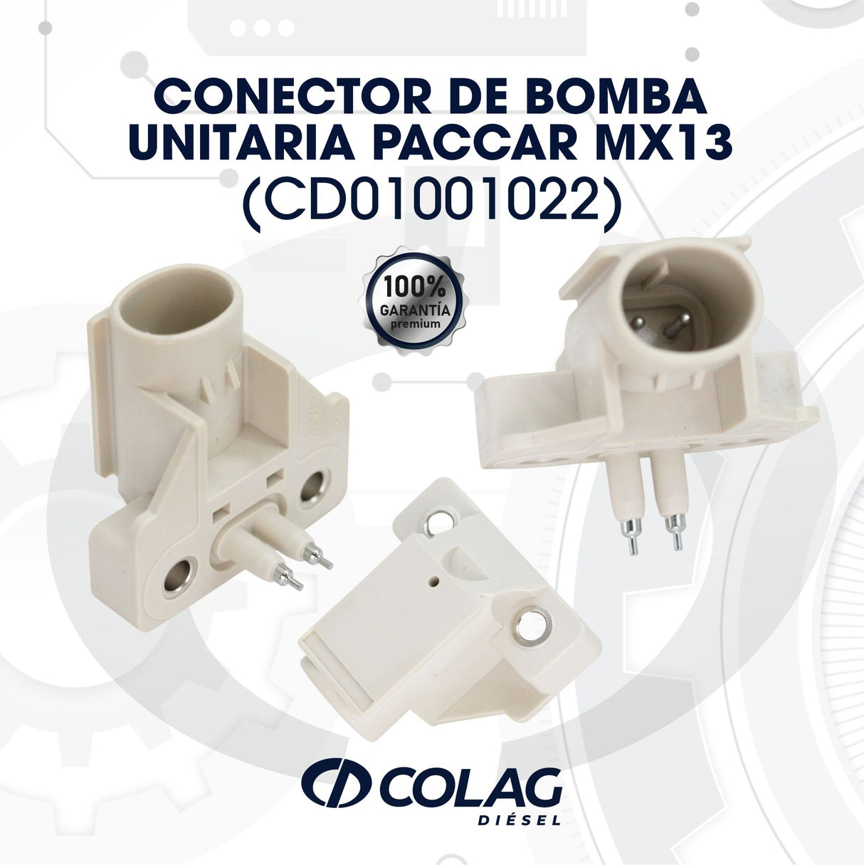 CONECTOR DE BOMBA UNITARIA PACCAR MX13