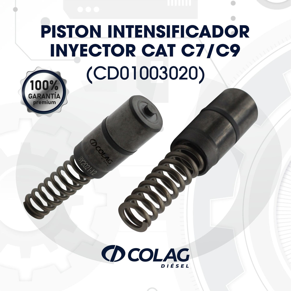 PISTON INTENSIFICADOR INYECTOR CAT C7/C9