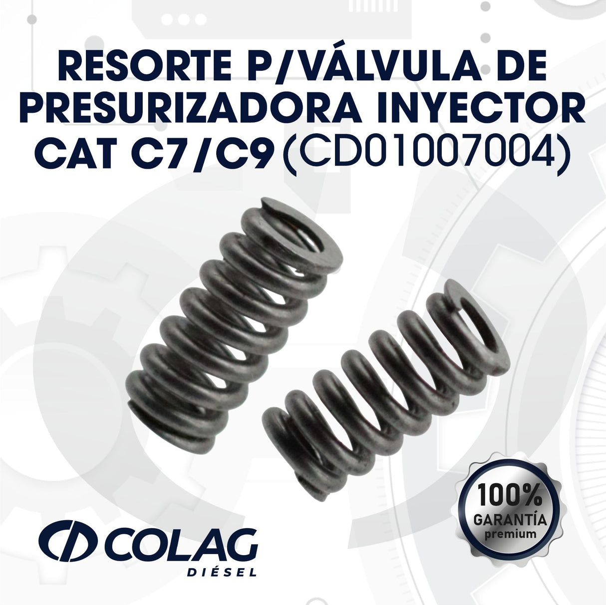 RESORTE P/ VÁLVULA PRESURIZADORA C7/C9