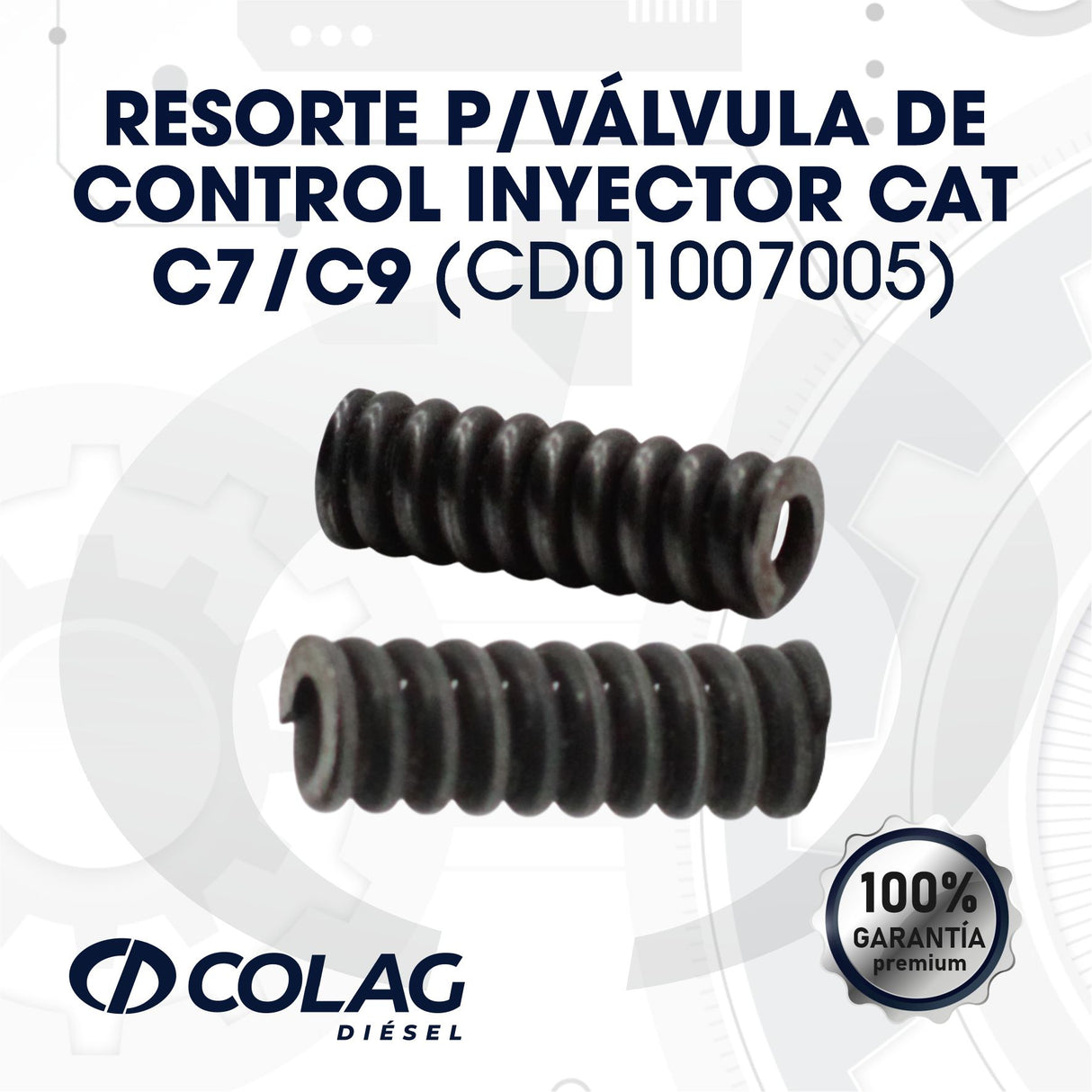 RESORTE P/VÁLVULA DE CONTROL C7/C9