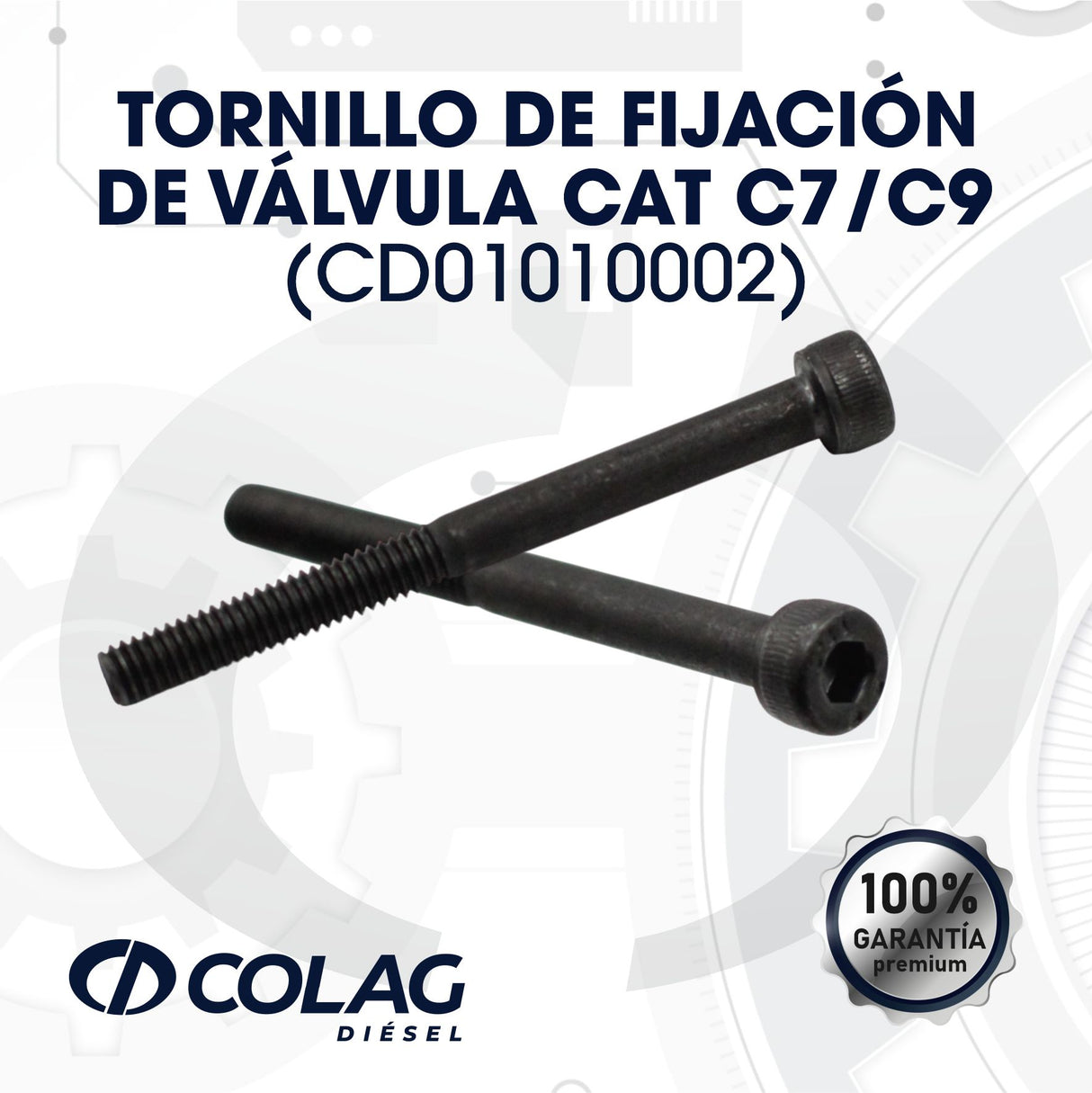 TORNILLO FIJACION DE VÁLVULA CAT C7/C9