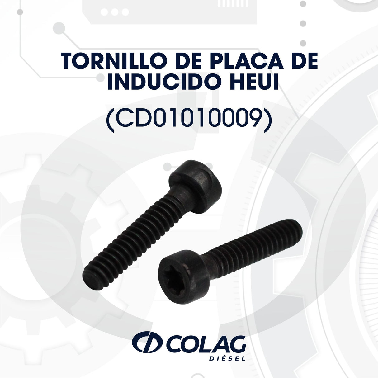 TORNILLO DE PLACA DE INDUCIDO HEUI