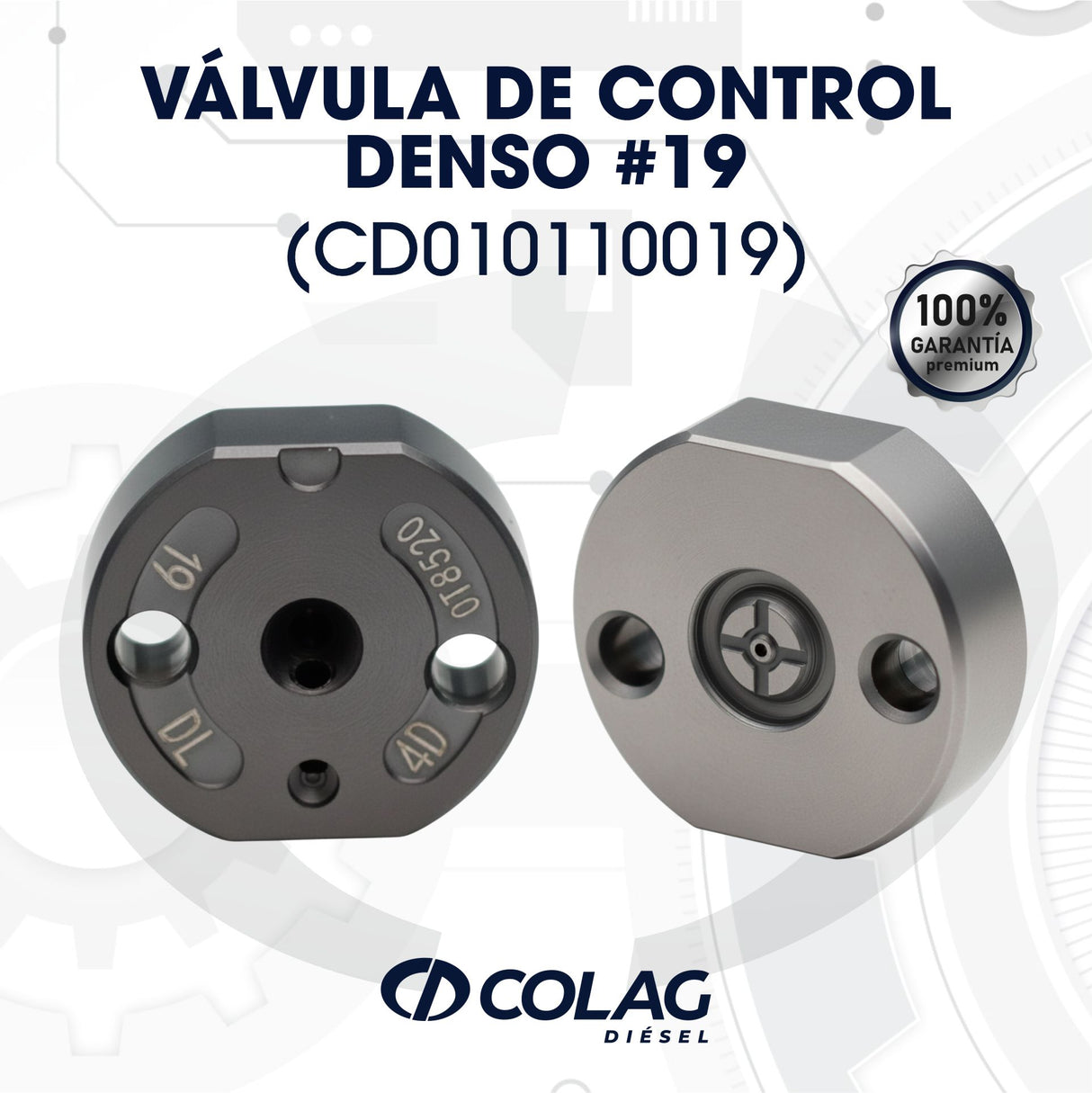 VÁLVULA DE CONTROL DENSO #19
