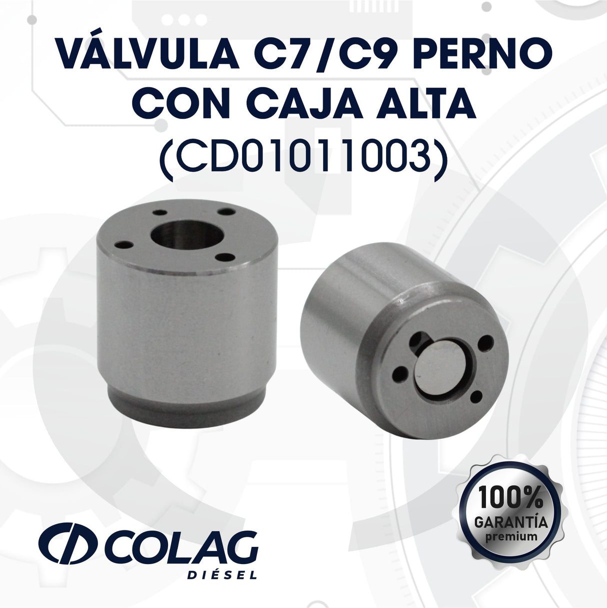 VÁLVULA PERNO CON CAJA ALTA CAT C7/C9