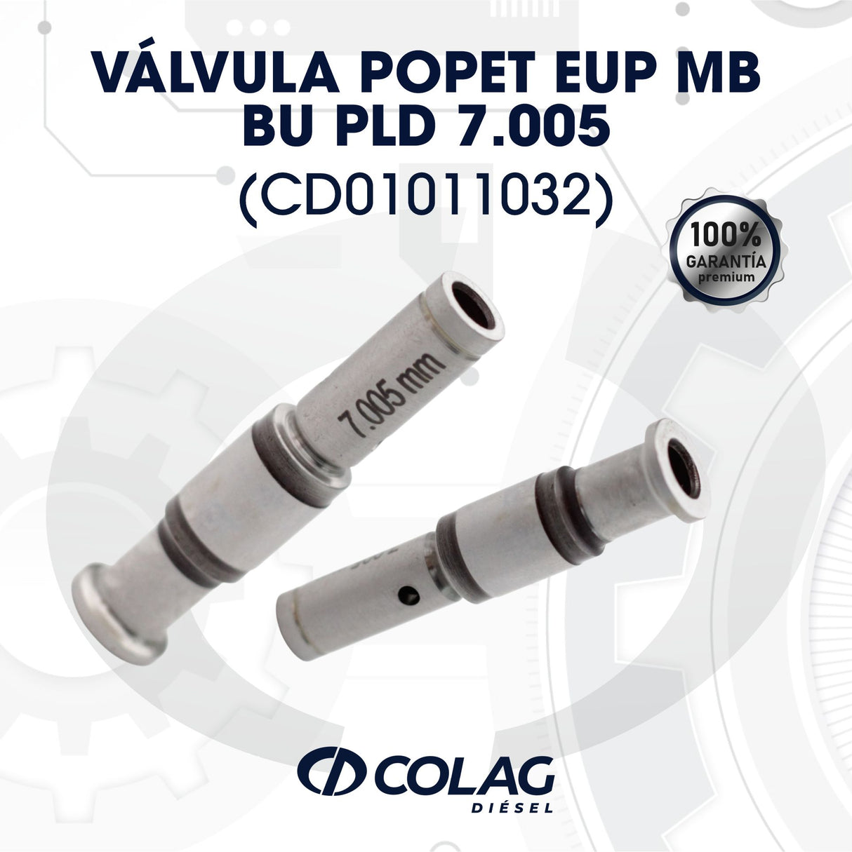 VÁLVULA POPET EUP MB BU PLD 7.005