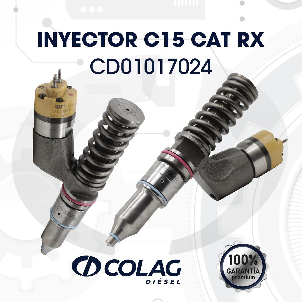 INYECTOR CAT C15 RX