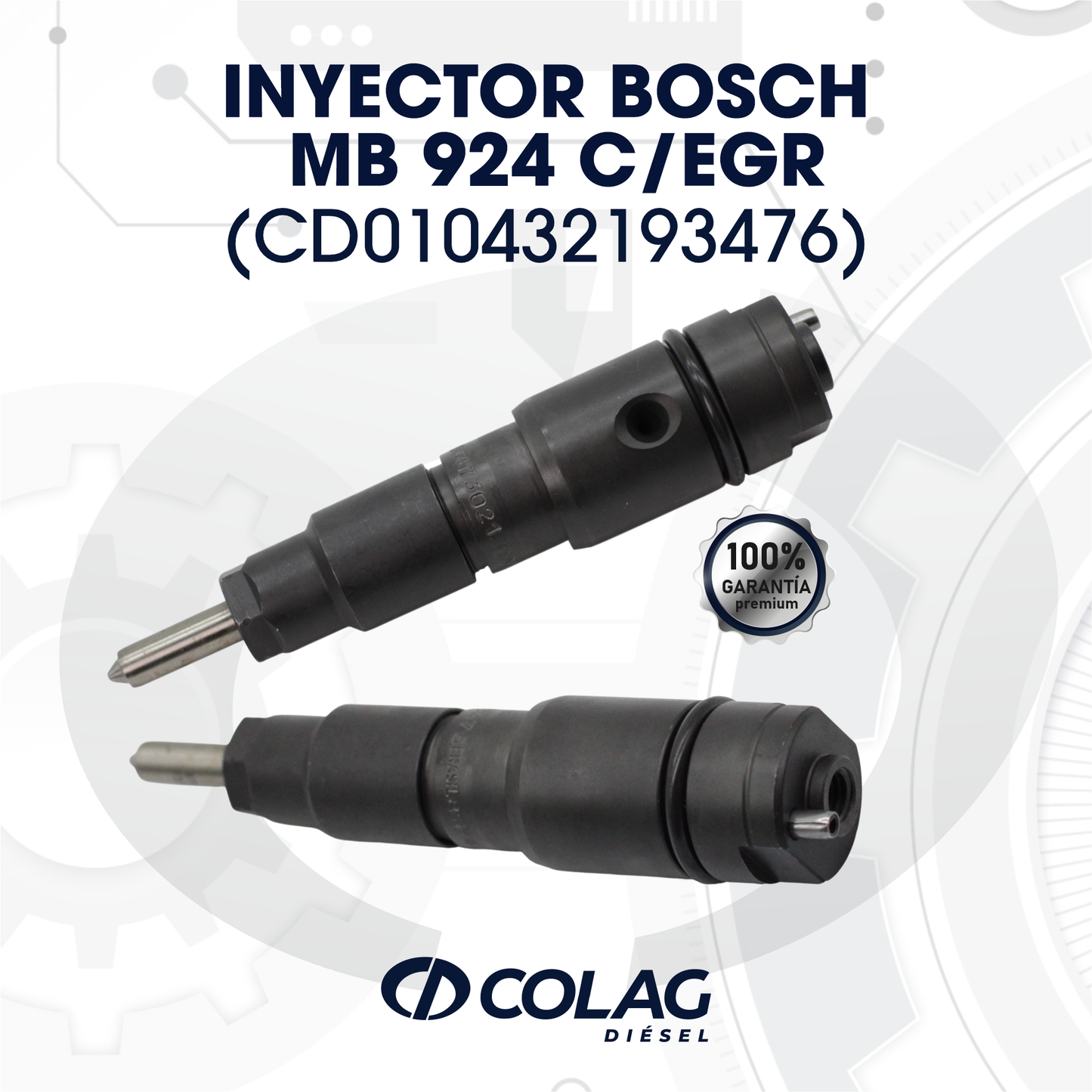 INYECTOR BOSCH MB 924 C/EGR