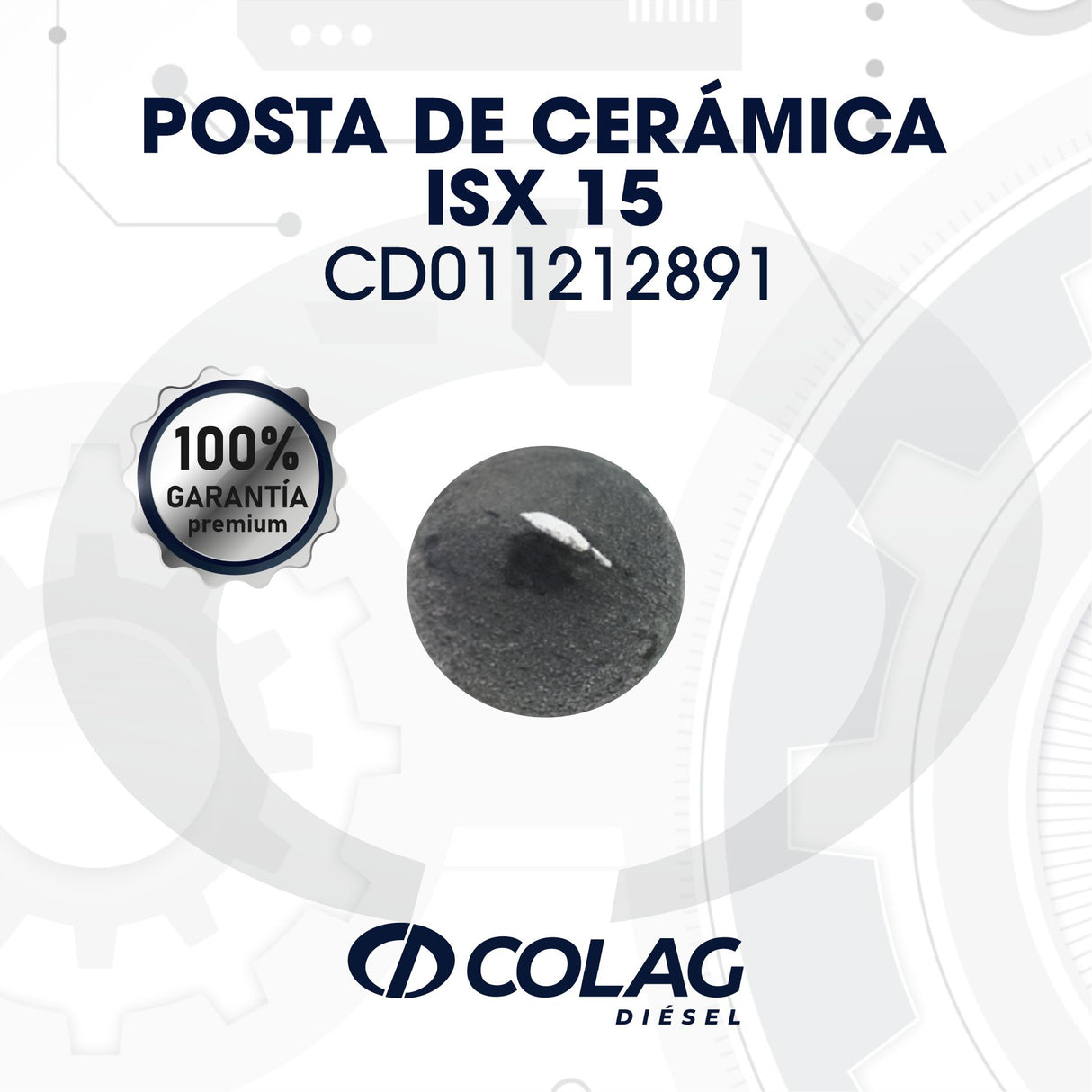 POSTA DE CERAMICA ISX 15