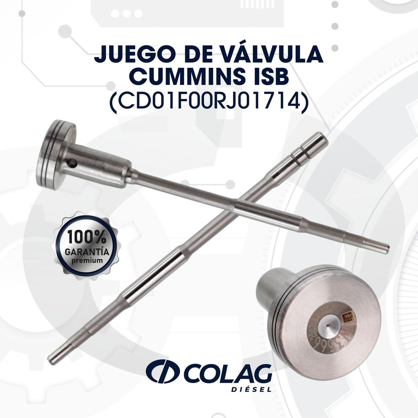 JUEGO DE VÁLVULA CRIN 6.7 ISB CUMMINS