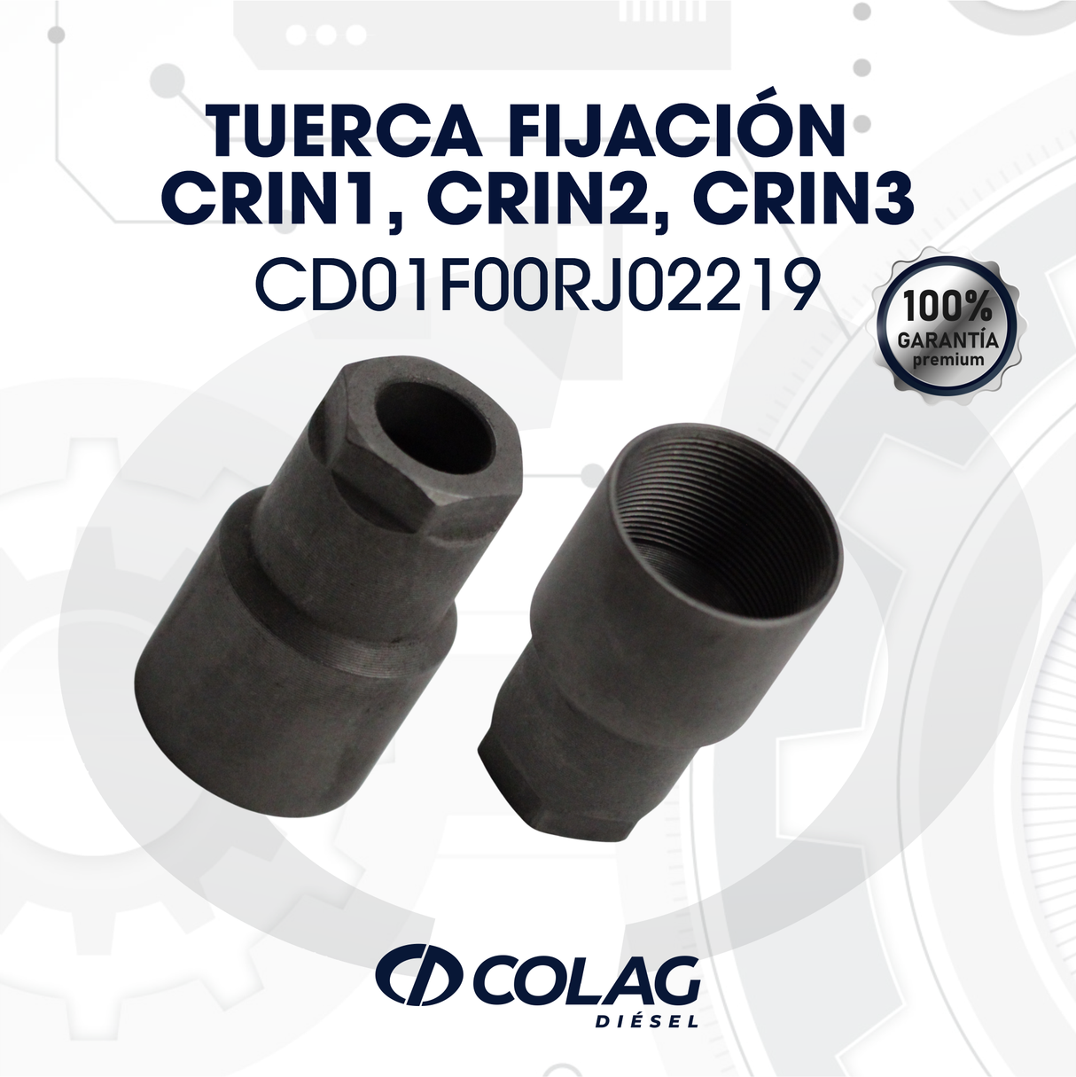 TUERCA FIJACION CRIN1, CRIN2, CRIN3