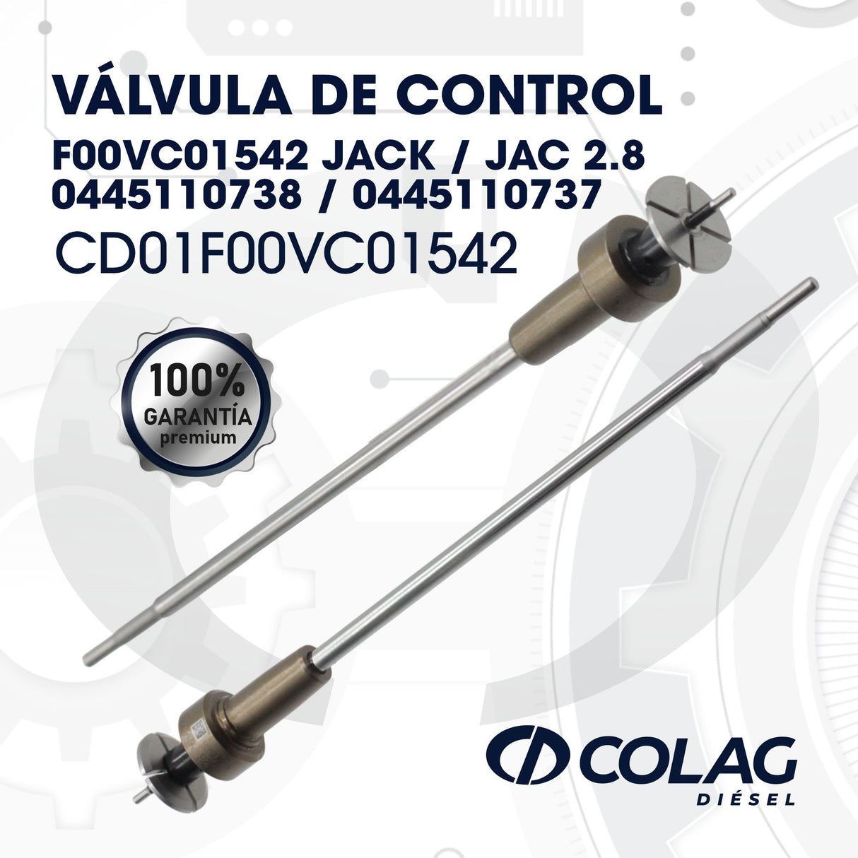 VALVULA DE CONTROL F00VC01542 JACK