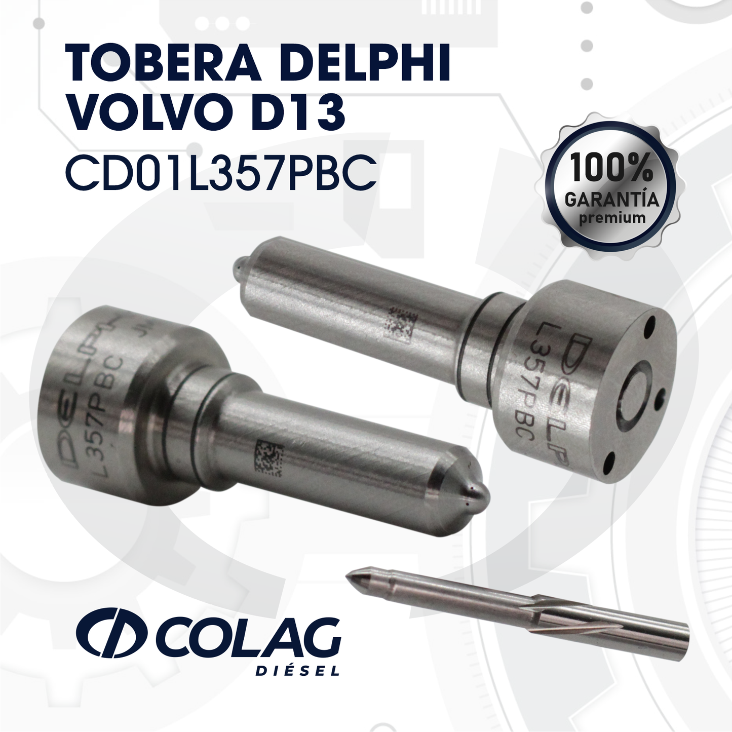 TOBERA DELPHI VOLVO D13
