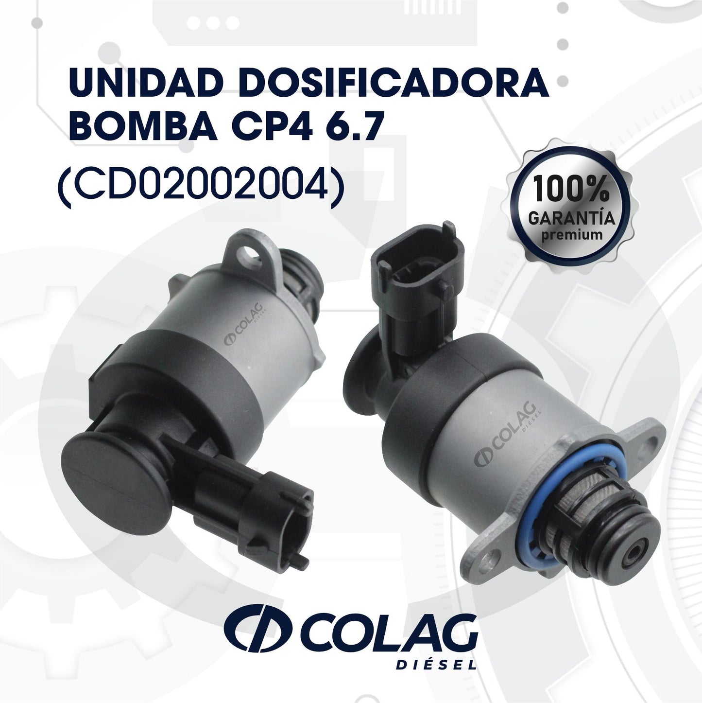 UNIDAD DOSIFICADORA BOMBA CP4 6.7