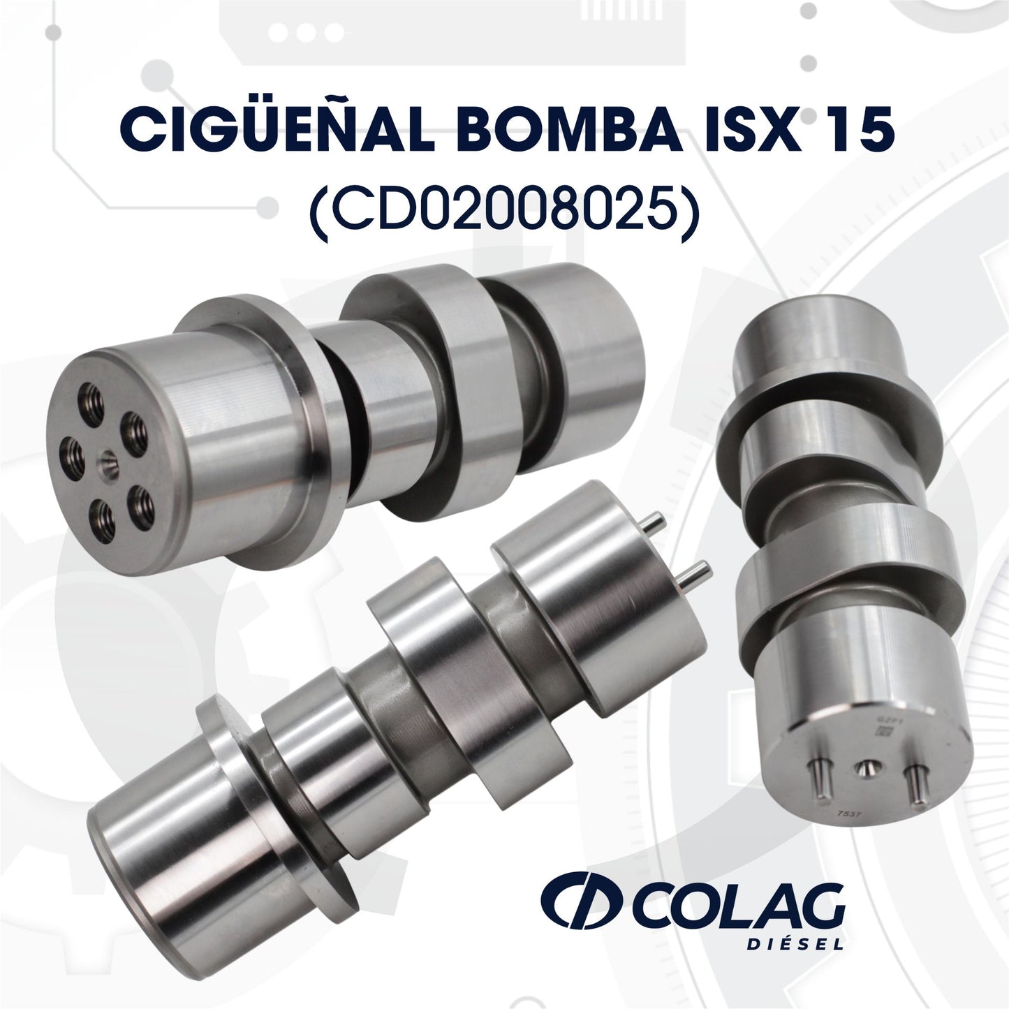 CIGÜEÑAL BOMBA ISX 15