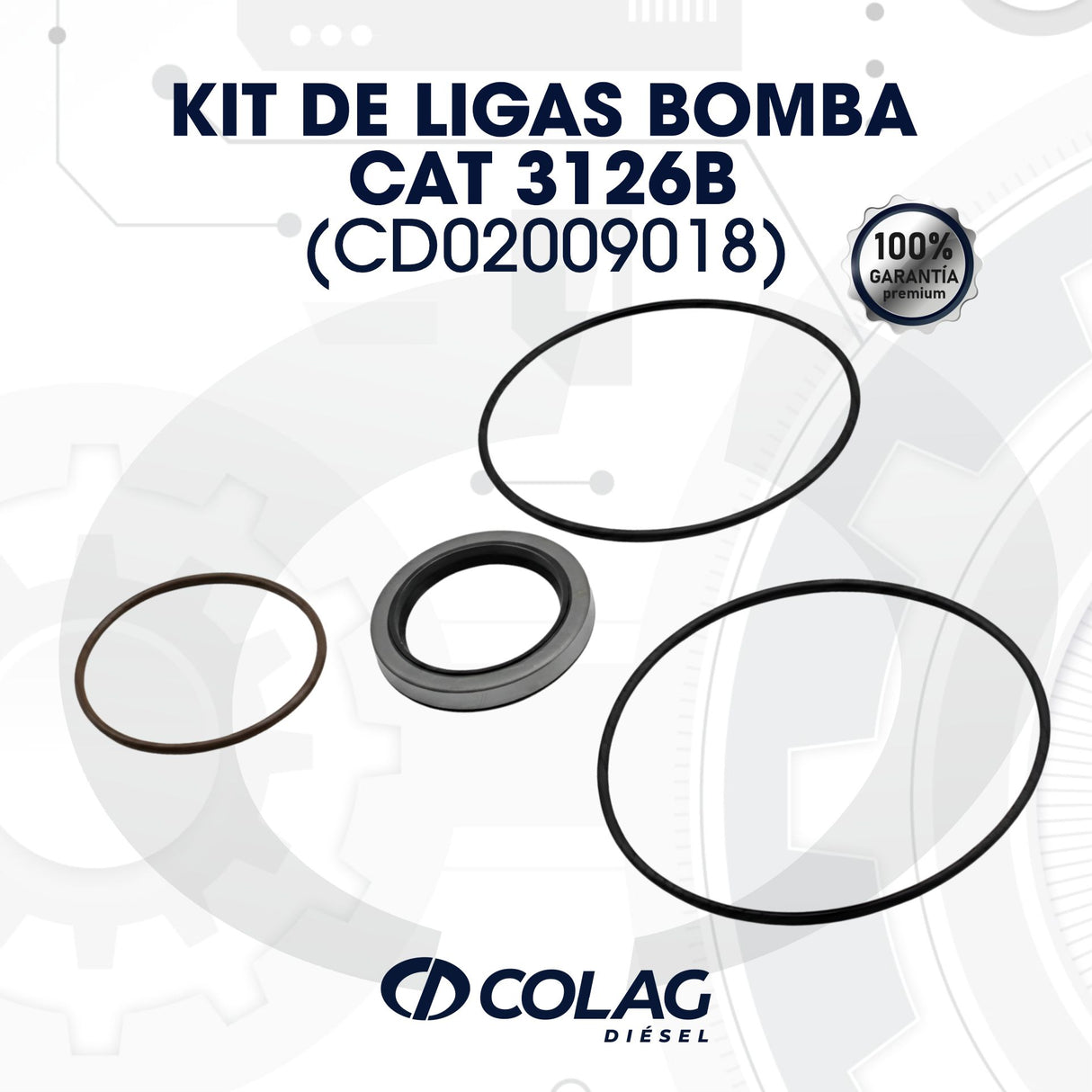 KIT DE LIGAS BOMBA CAT 3126B