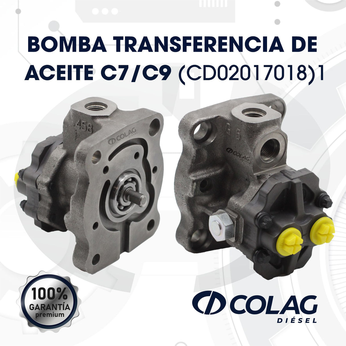 BOMBA TRANSFERENCIA DE ACEITE CAT C7/C9