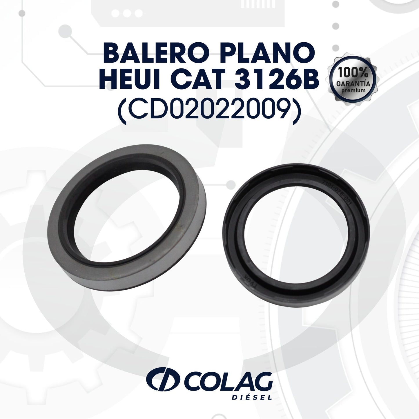 BALERO PLANO HEUI CAT 3126B