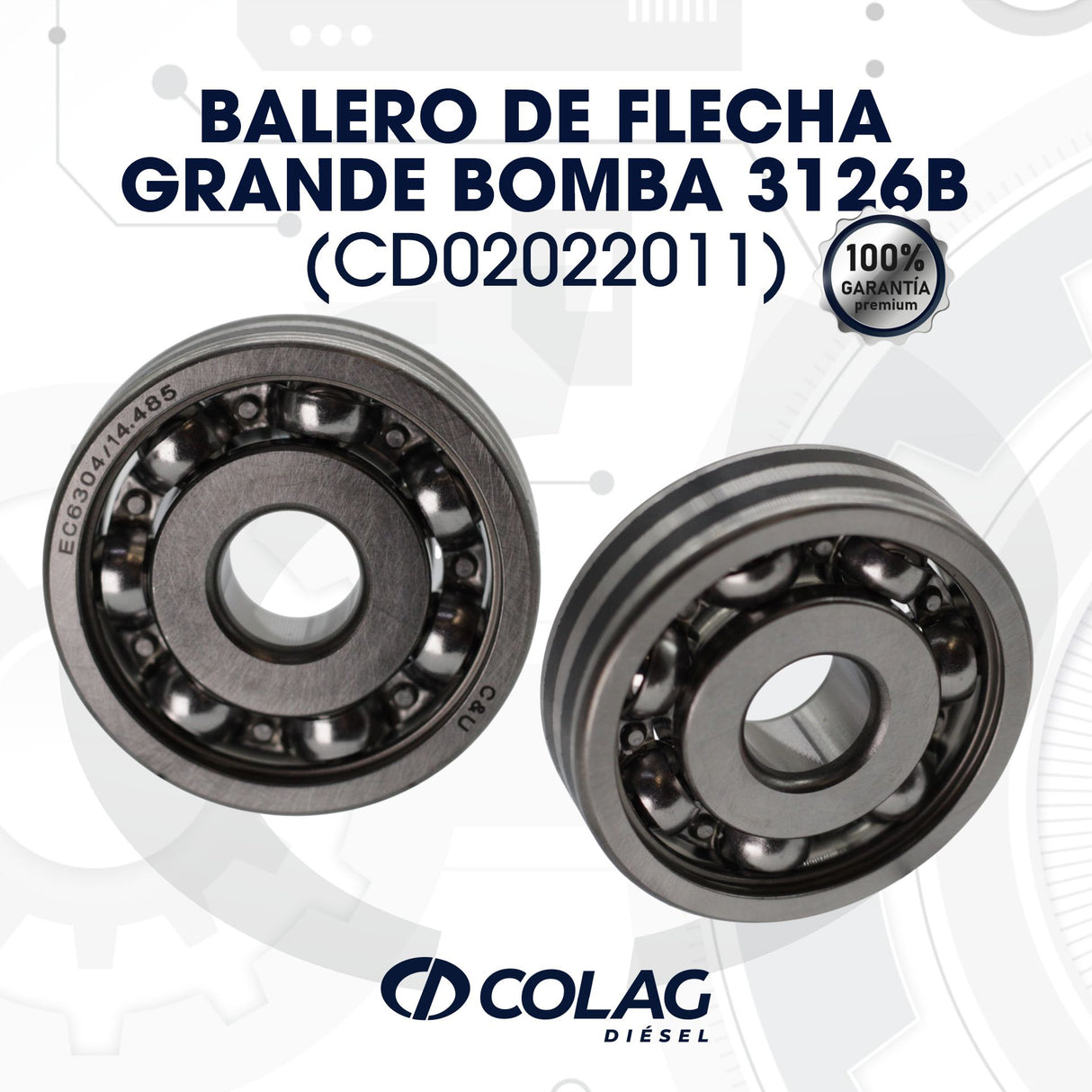 BALERO DE FLECHA GRANDE BOMBA 3126B