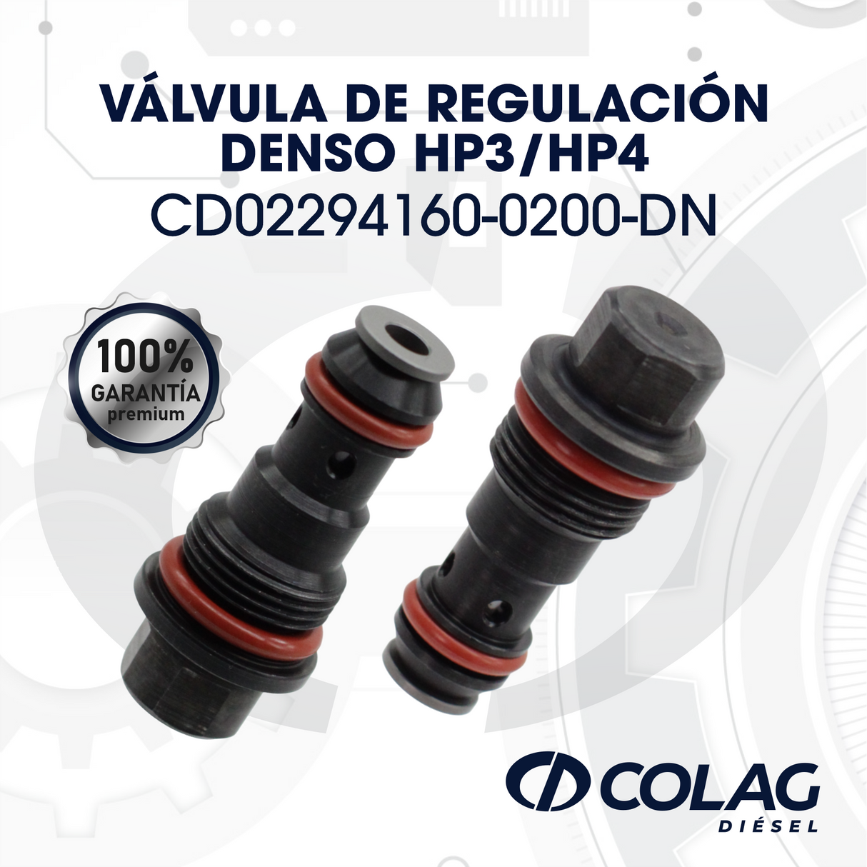 VÁLVULA DE REGULACIÓN DENSO HP3/HP4