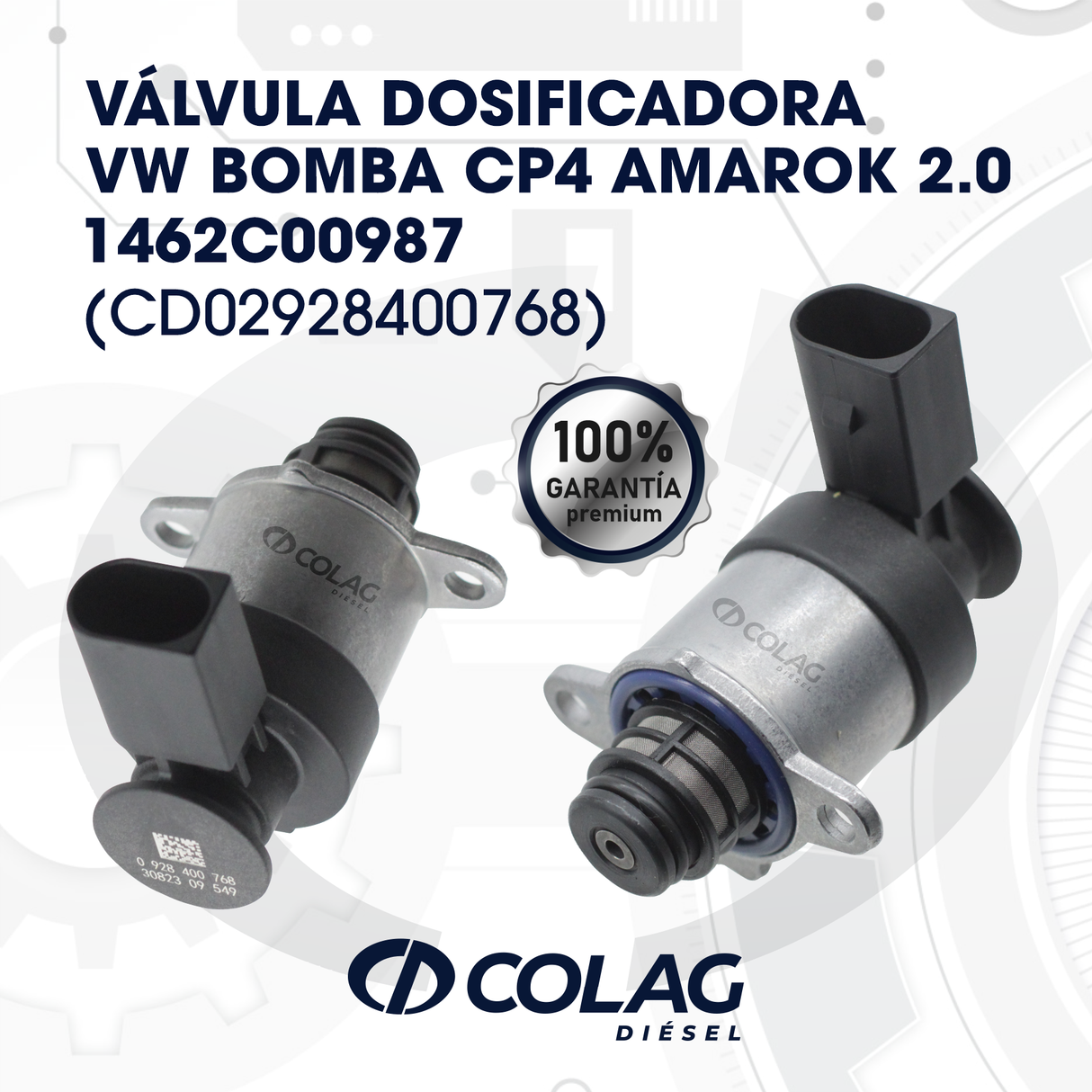 VÁLVULA DOSIFICADORA VW CP4 AMAROK 2.0