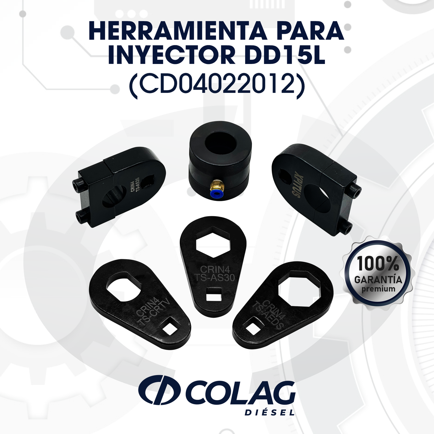 HERRAMIENTA PARA INYECTOR DD15L