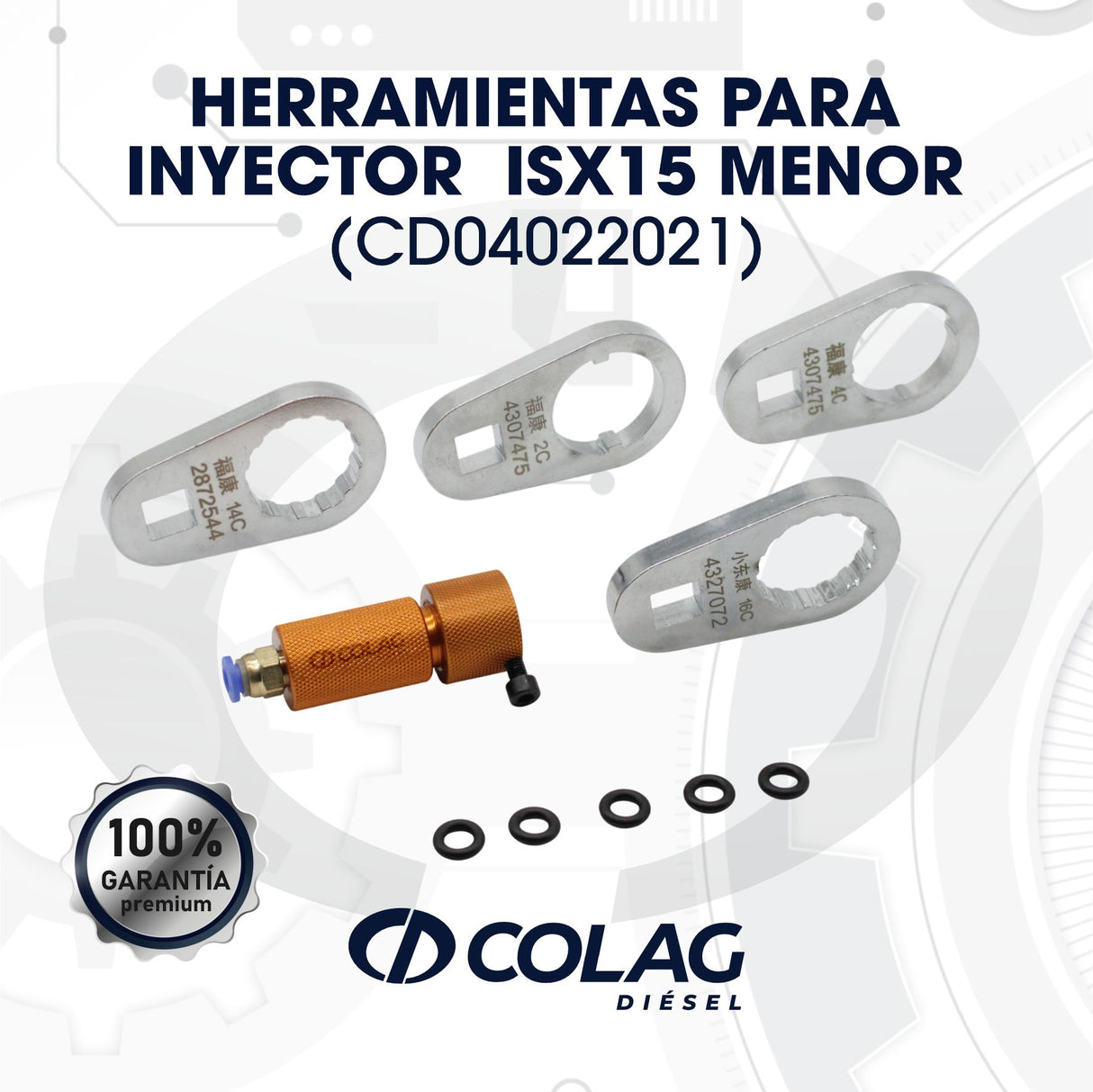 HERRAMIENTA PARA INYECTOR ISX 15 MENOR