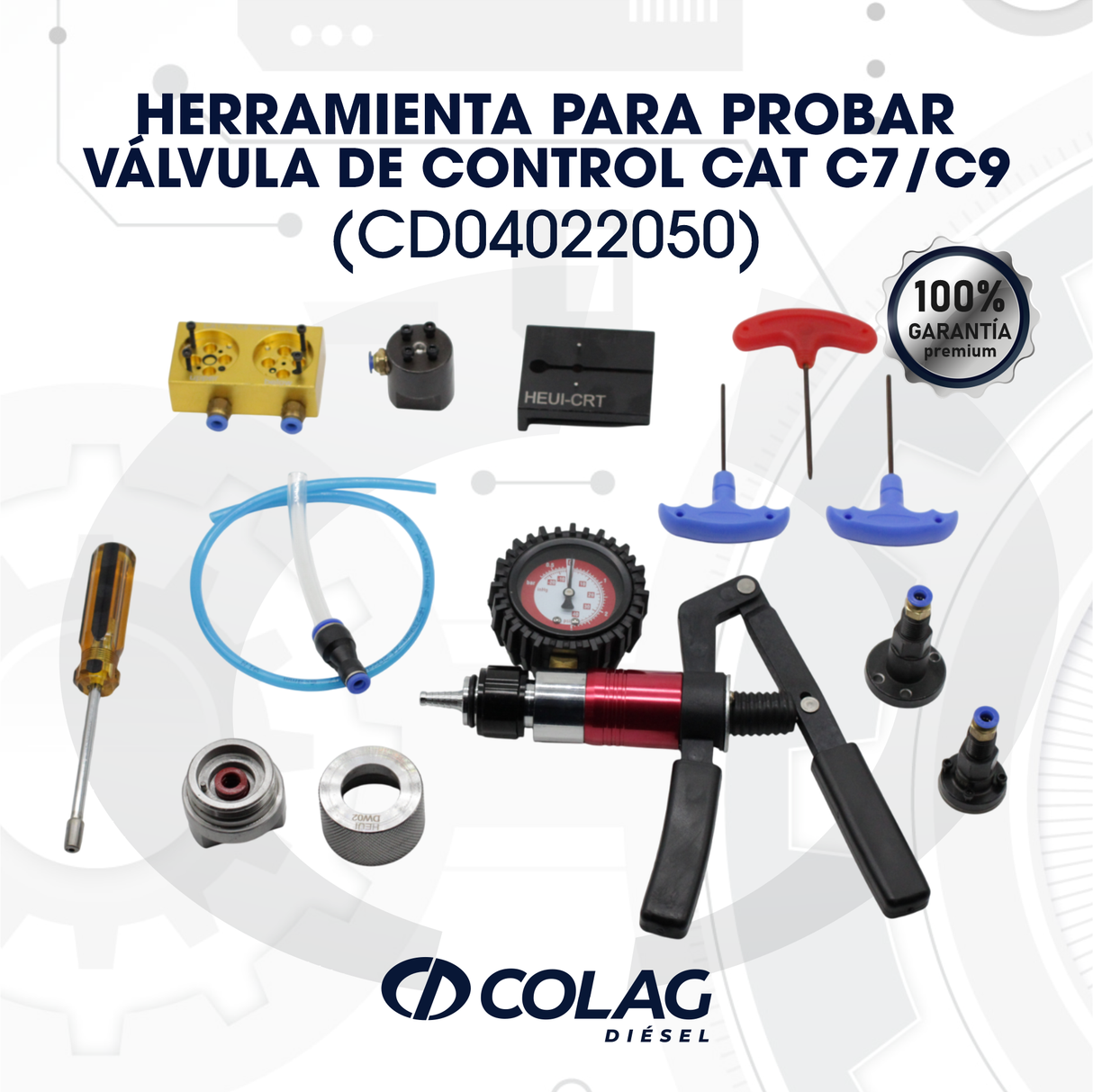 HERRAMIENTA PARA VALVULA CONTROL CAT C7