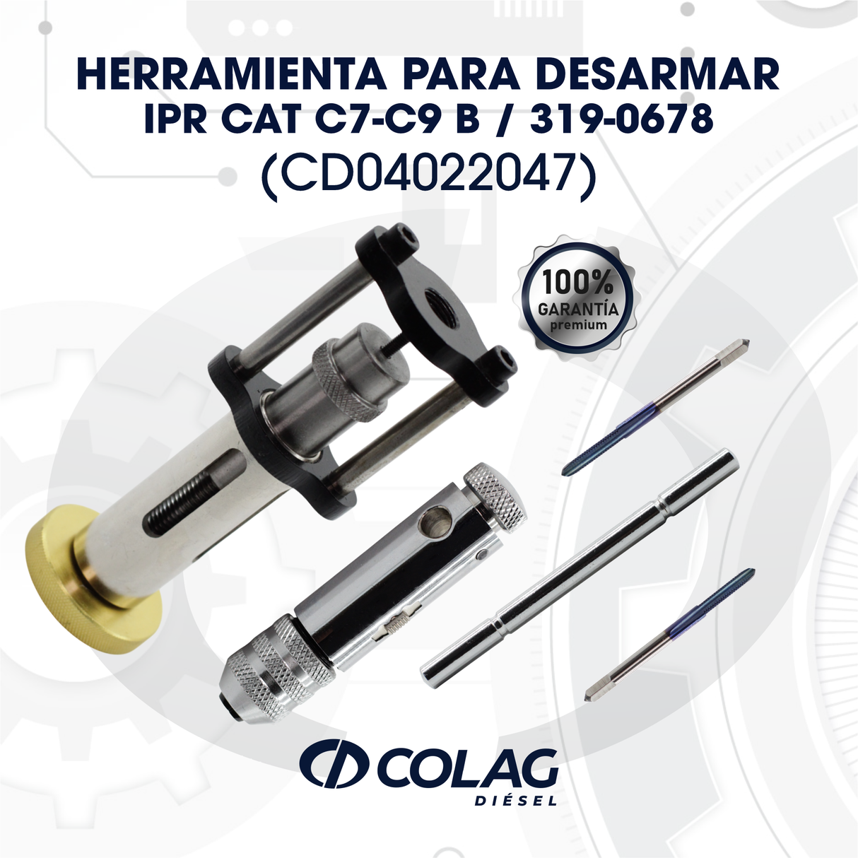 HERRAMIENTA PARA DESARMAR IPR CAT C7C9 B