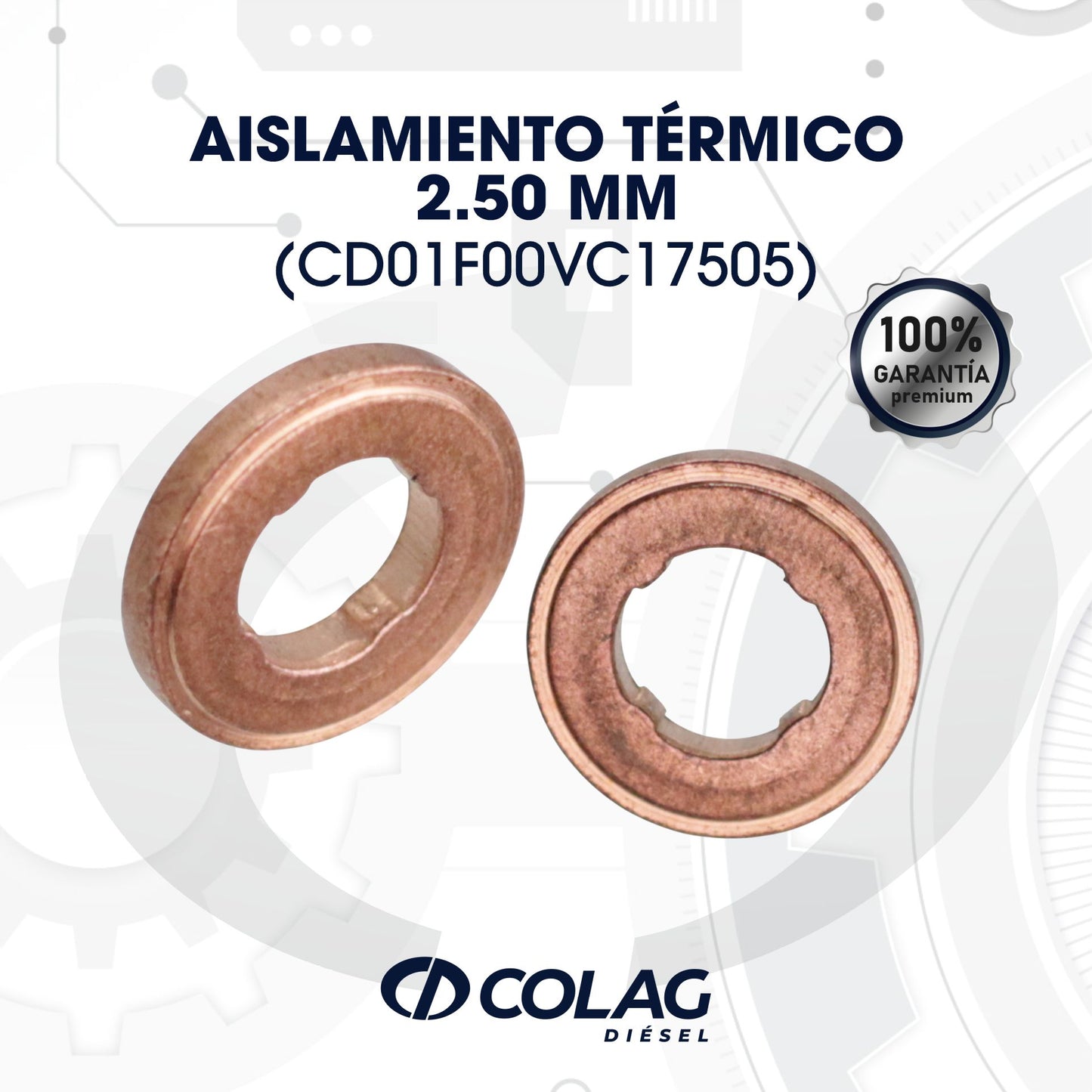 AISLAMIENTO TERMICO 2.50MM