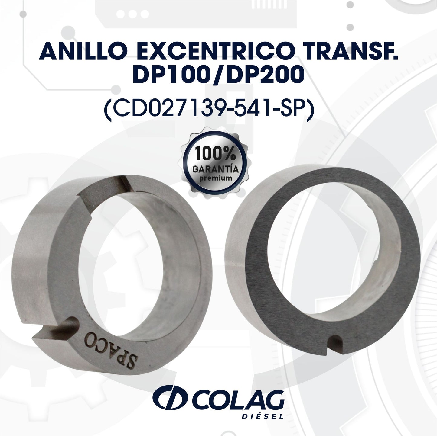 ANILLO EXCENTRICO TRANSF. DP100/DP200