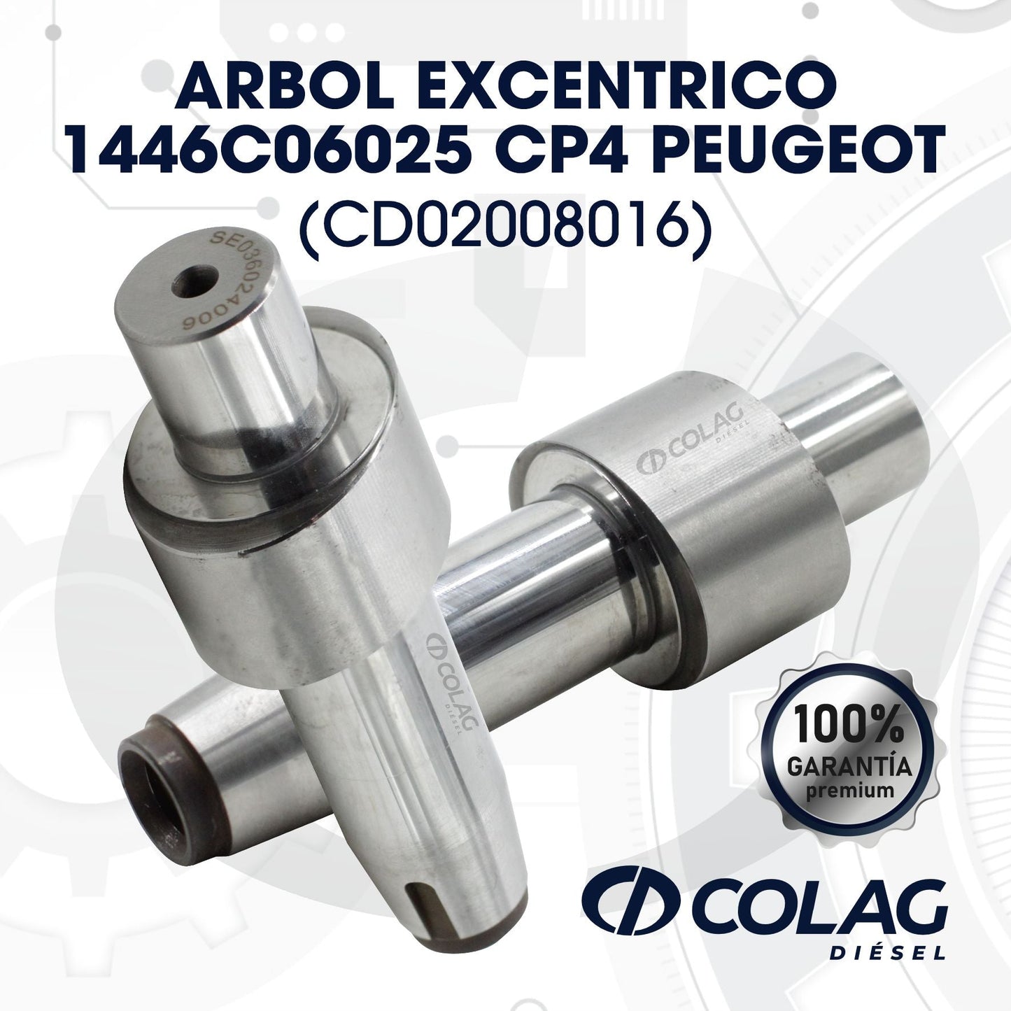 ARBOL EXCENTRICO CP4 PEUGEOT
