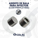 ASIENTO DE BALA PARA INYECTOR
