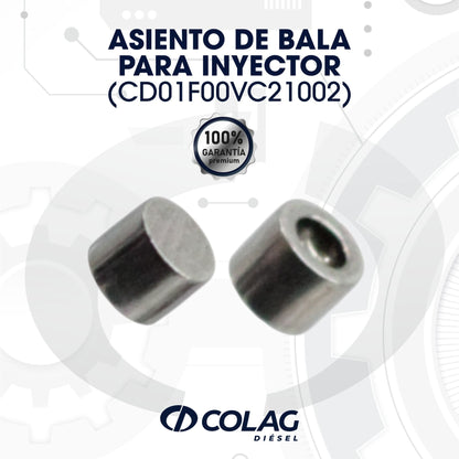 ASIENTO DE BALA PARA INYECTOR