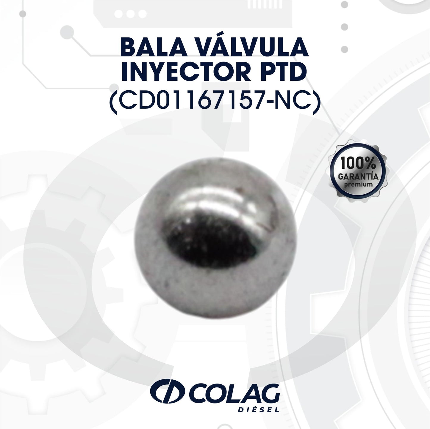 BALA VÁLVULA INYECTOR PTD