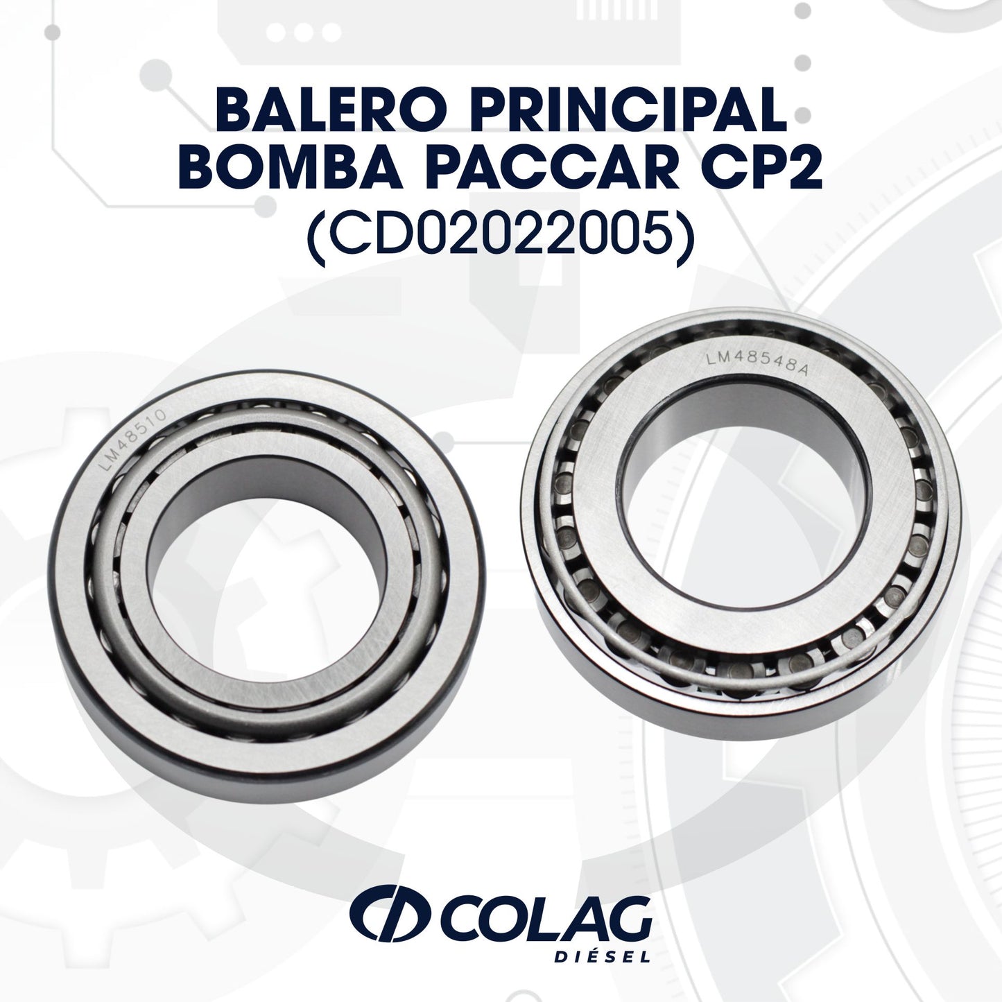 BALERO PRINCIPAL BOMBA PACCAR CP2