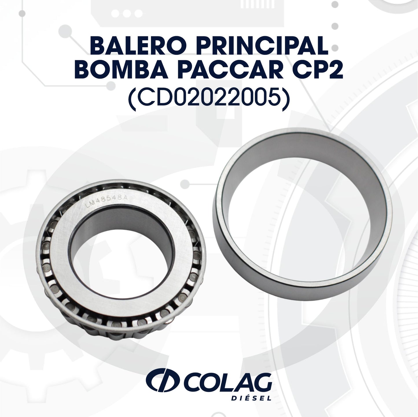 BALERO PRINCIPAL BOMBA PACCAR CP2
