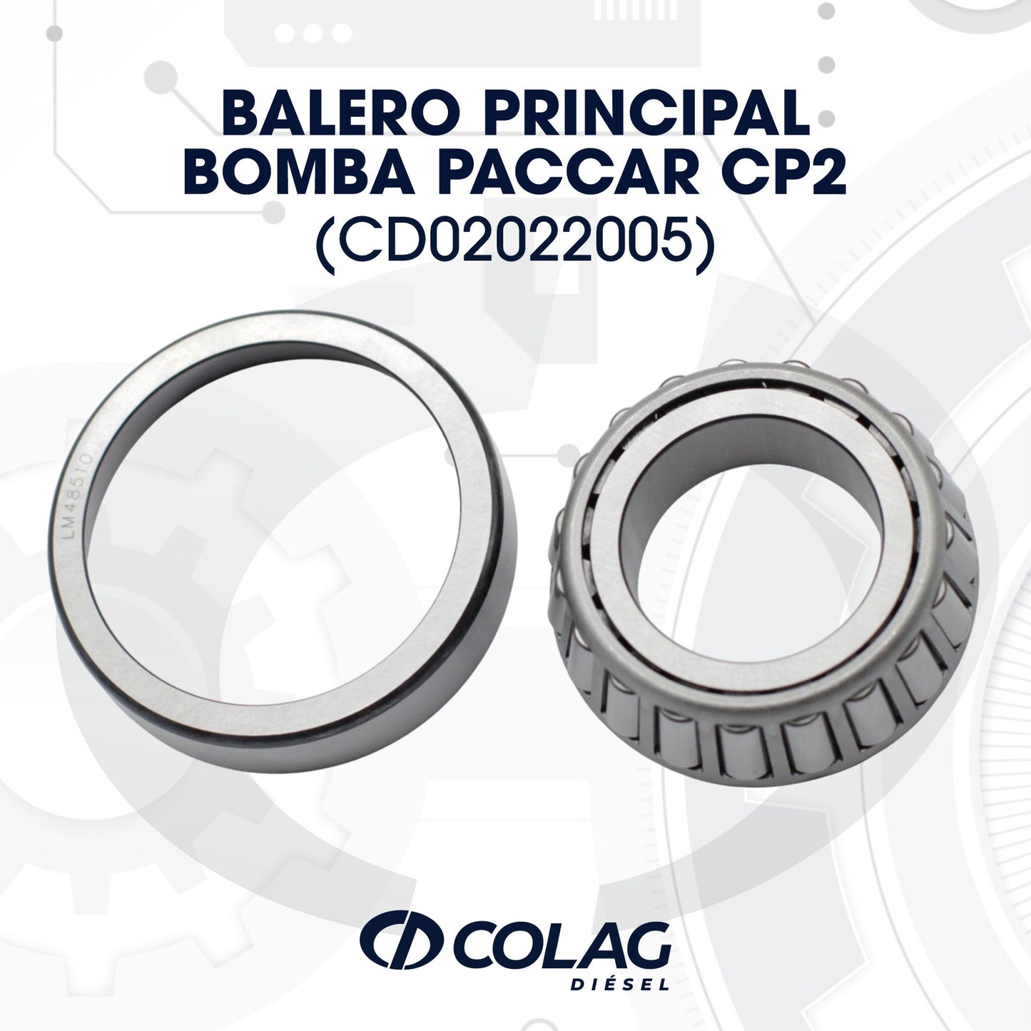 BALERO PRINCIPAL BOMBA PACCAR CP2