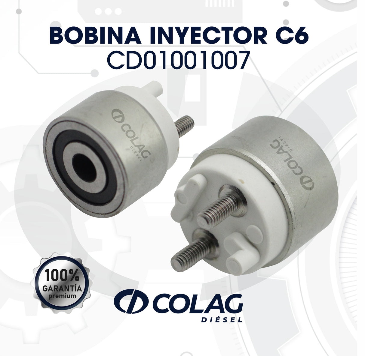 BOBINA INYECTOR C6