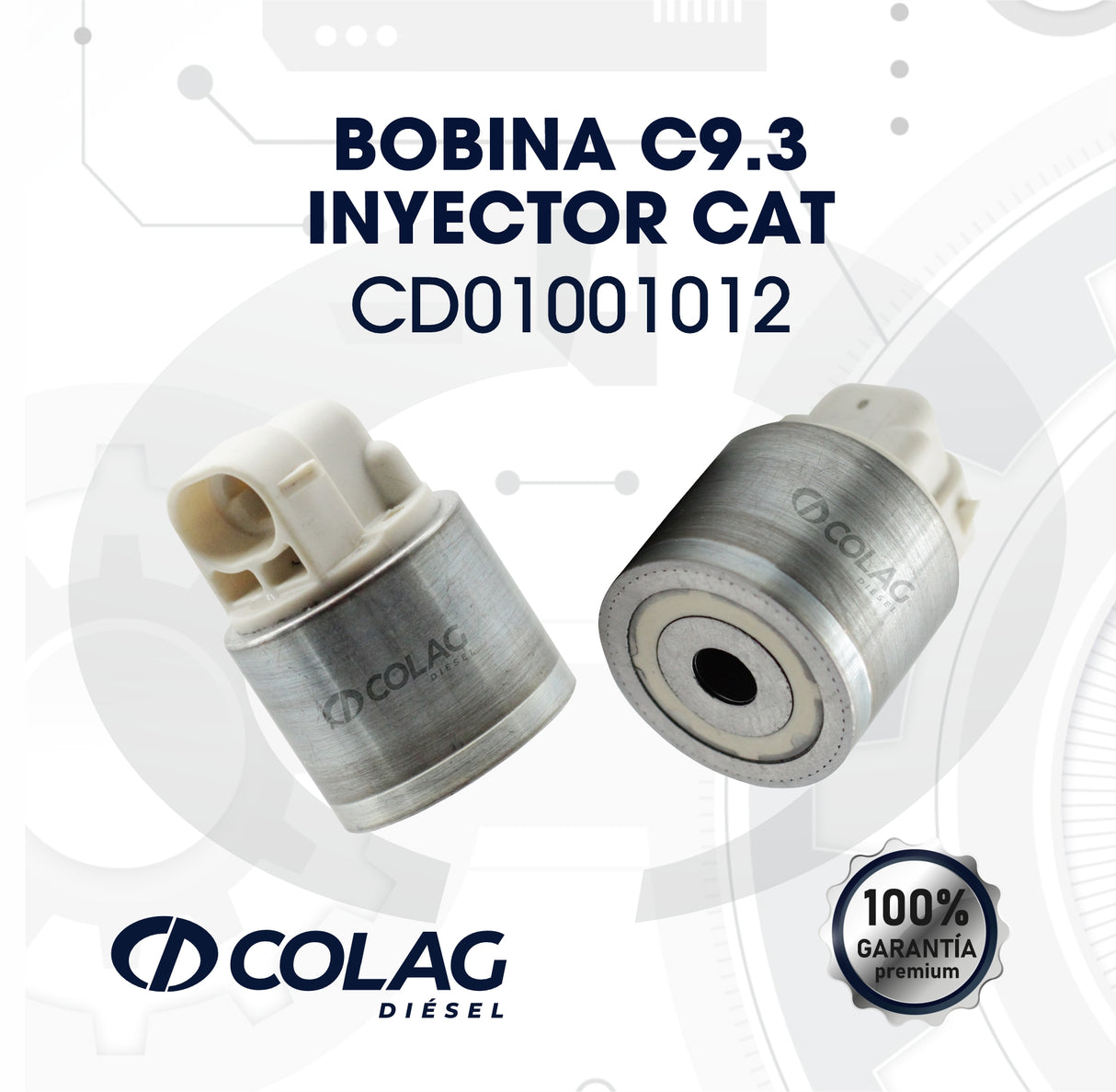 BOBINA INYECTOR CAT C9.3