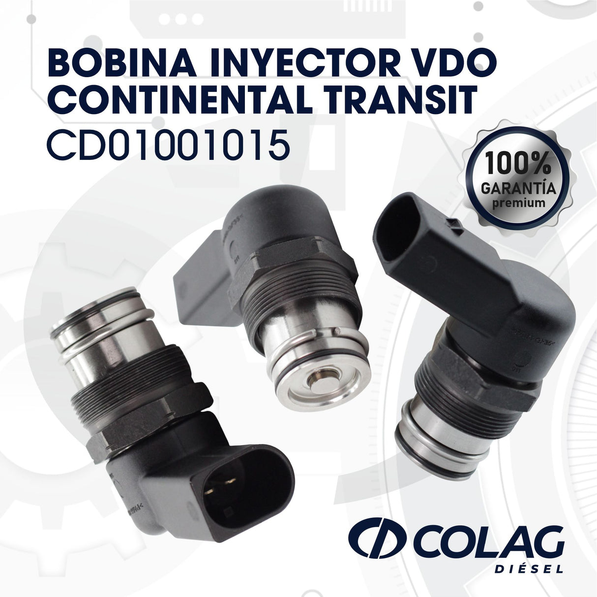 BOBINA INYECTOR VDO CONTINENTAL TRANSIT