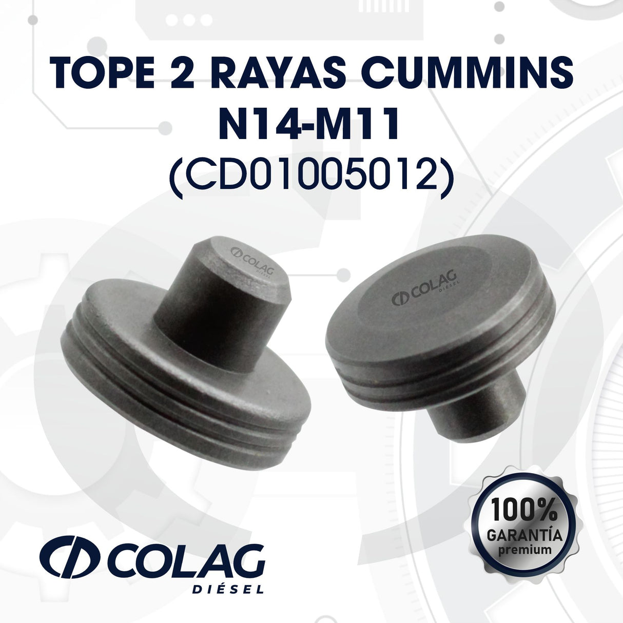 TOPE 2 RAYAS CUMMINS N14 - M11