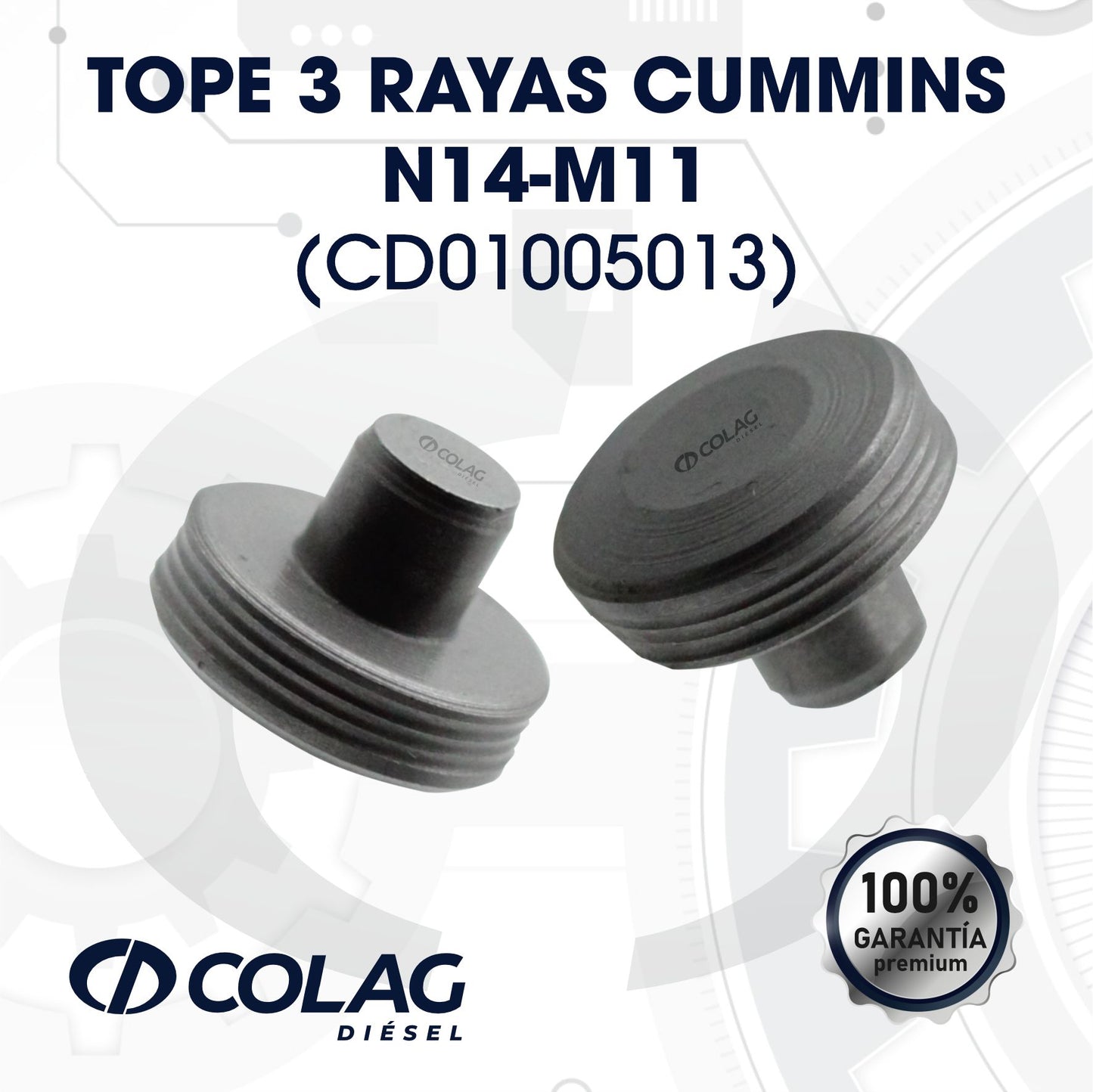 TOPE 3 RAYAS CUMMINS N14 - M11