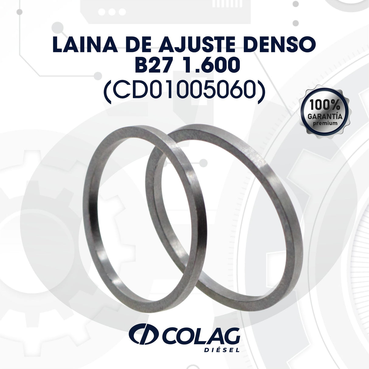 LAINA DE AJUSTE DENSO B27 1.600